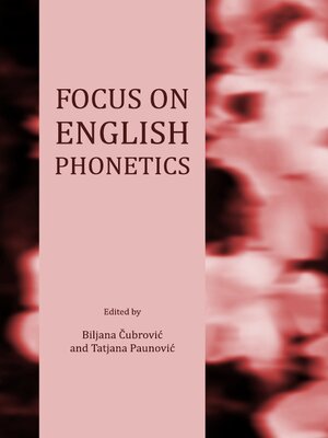 cover image of Focus on English Phonetics